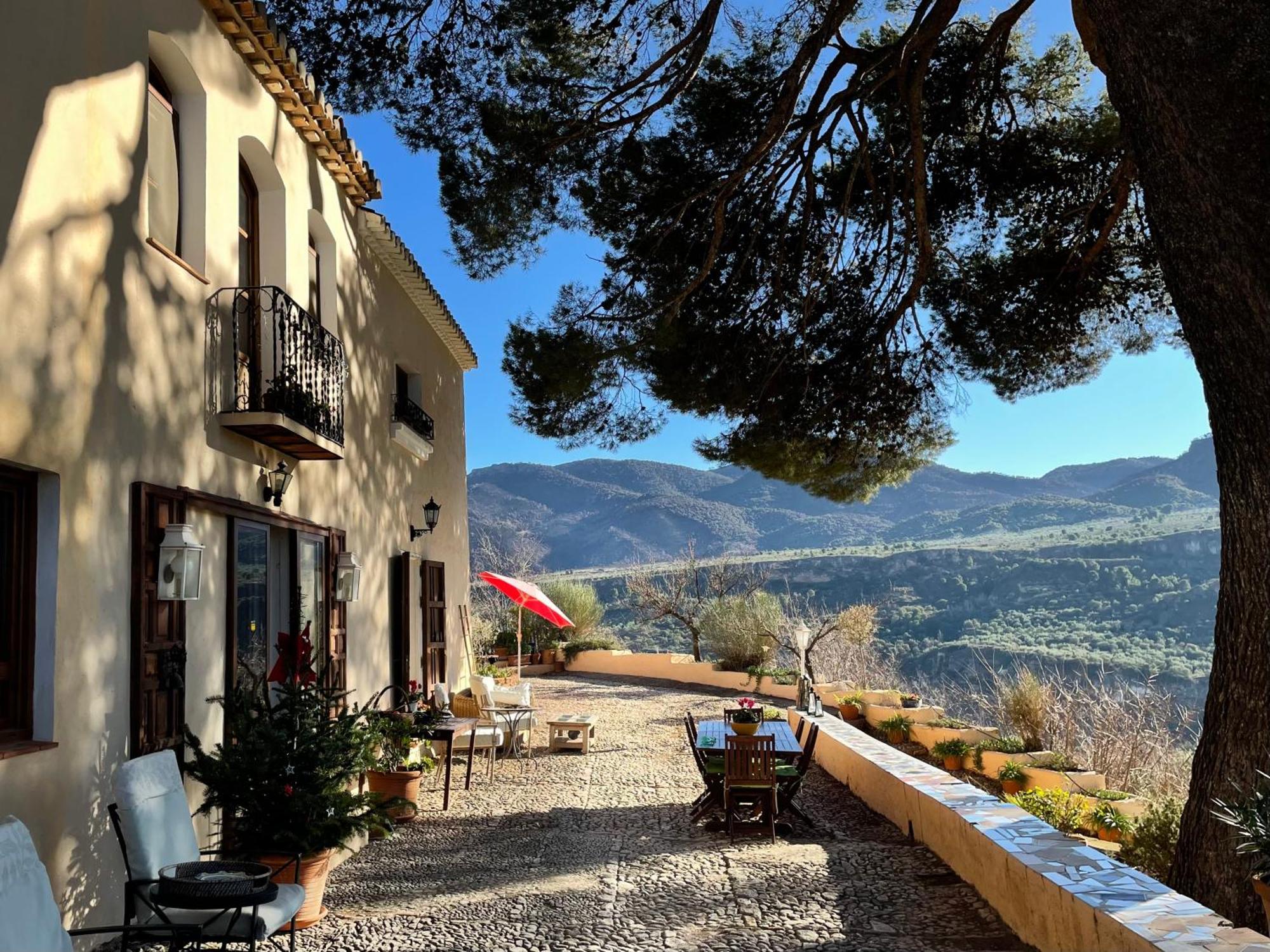 Bed and Breakfast Cortijo El Pino Retreat Albuñuelas Exterior foto