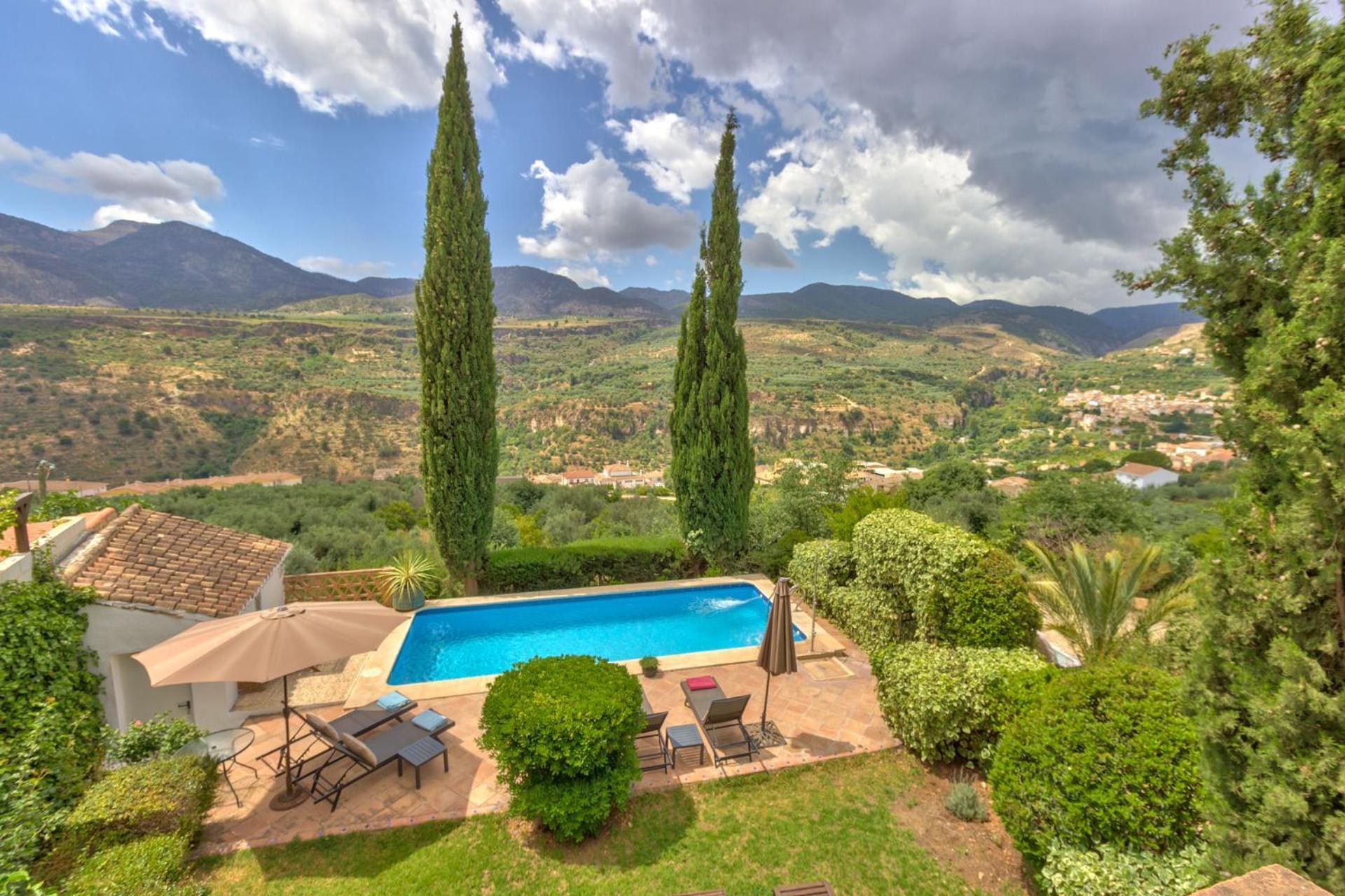 Bed and Breakfast Cortijo El Pino Retreat Albuñuelas Exterior foto
